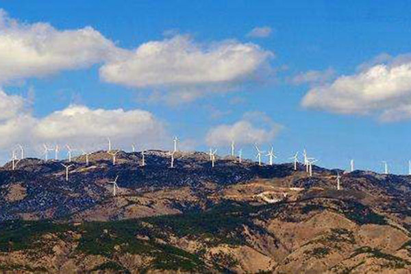 云南大理千頂山風電項目