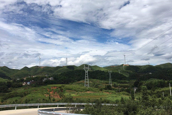 湖南耒陽風電場項目